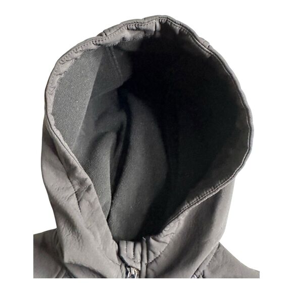 Bebe Sport Women's Quilted Puffer Black Fleece Jacket‎ 74299 Size Small - Picture 7 of 16